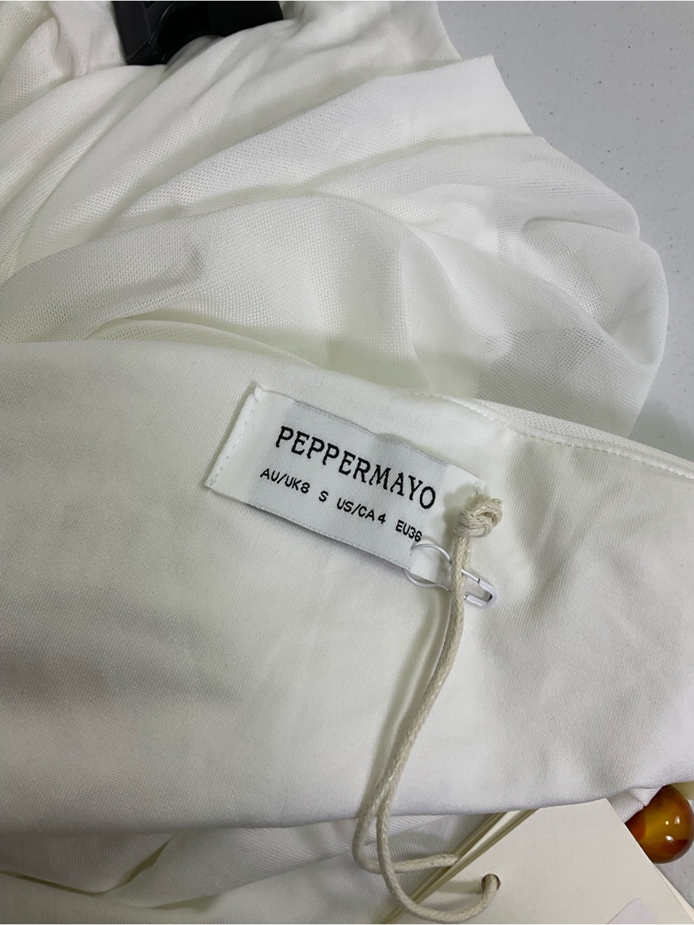 Peppermayo Conquer Maxi Strapless Dress - White - Picture 7 of 9